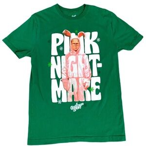A Christmas Story Pink Nightmare Novelty Short Sleeve Tee Mens Small